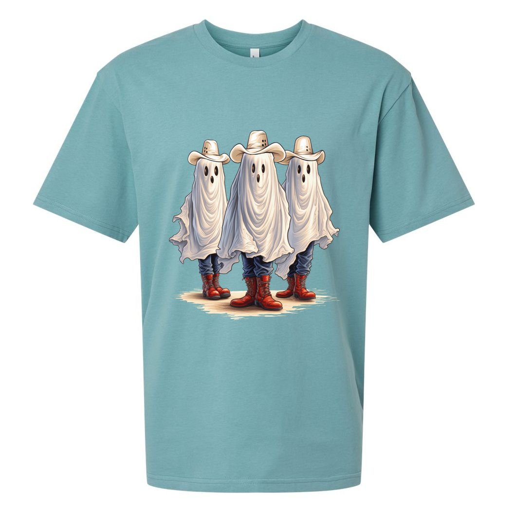 Three Cowboy Ghosts Sueded Cloud Jersey T-Shirt