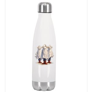 Three Cowboy Ghosts Stainless Steel Insulated Water Bottle