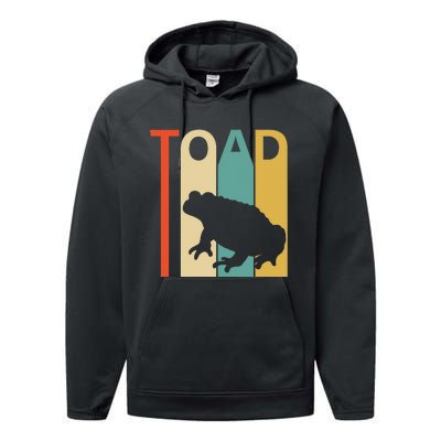 Toad Christmas Gift Performance Fleece Hoodie