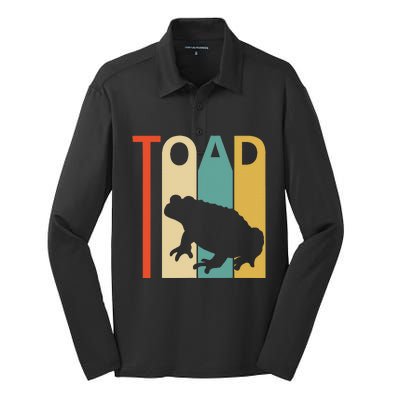 Toad Christmas Gift Silk Touch Performance Long Sleeve Polo