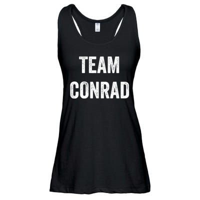 Team Conrad Go Conrad Supporter Cheer Fan Ladies Essential Flowy Tank