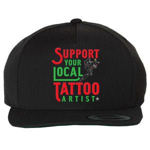 Tattoo Cute Gift For A Lover Of Ink And Tattoo Artist Gift Wool Snapback Cap