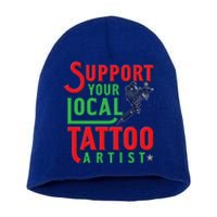 Tattoo Cute Gift For A Lover Of Ink And Tattoo Artist Gift Short Acrylic Beanie