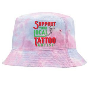 Tattoo Cute Gift For A Lover Of Ink And Tattoo Artist Gift Tie-Dyed Bucket Hat