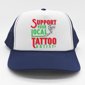 Tattoo Cute Gift For A Lover Of Ink And Tattoo Artist Gift Trucker Hat