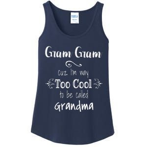 Too Cool Gram Gram Special Grandma Ladies Essential Tank