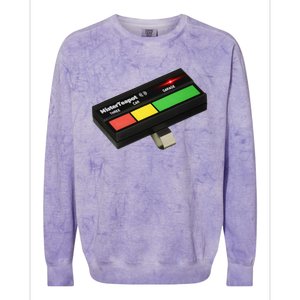 Three Car Garage (3CG Tricolor Remote Control) Mister Teapot  Colorblast Crewneck Sweatshirt