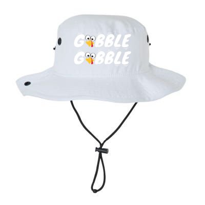 Thanksgiving Cute Gobble Gobble Turkey Face Gift Legacy Cool Fit Booney Bucket Hat