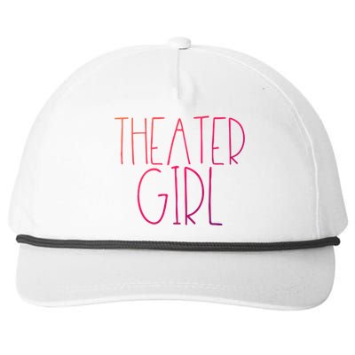 Theatre Cute Gift Broadway Musical Fan Christmas Gift Cute Funny Gift Snapback Five-Panel Rope Hat