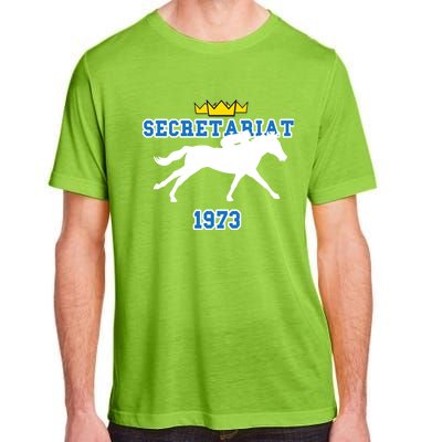 Trpl Crwn Gift Secretariat 1973 Cool Gift Adult ChromaSoft Performance T-Shirt