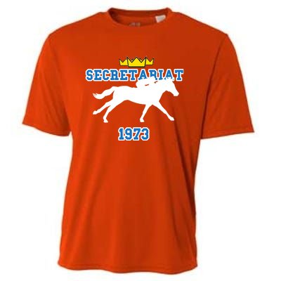 Trpl Crwn Gift Secretariat 1973 Cool Gift Cooling Performance Crew T-Shirt