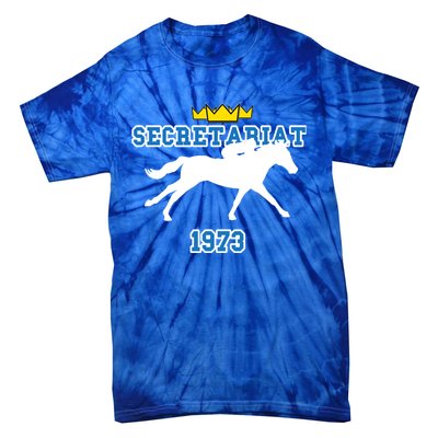 Trpl Crwn Gift Secretariat 1973 Cool Gift Tie-Dye T-Shirt