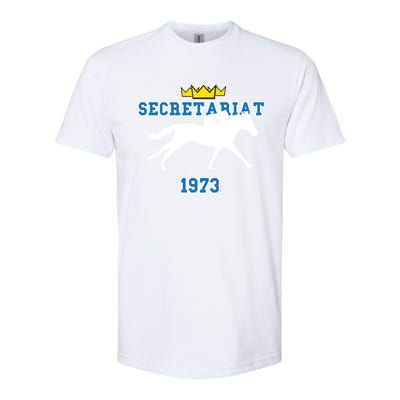 Trpl Crwn Gift Secretariat 1973 Cool Gift Softstyle CVC T-Shirt