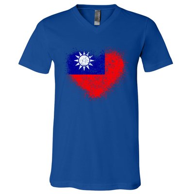 Taiwan Cool Gift V-Neck T-Shirt