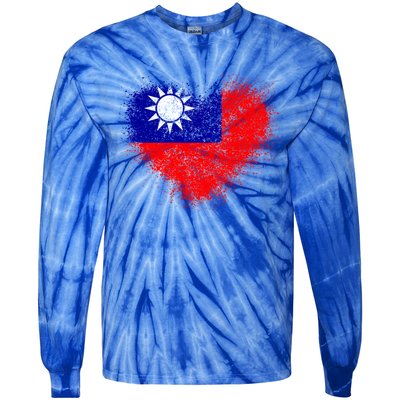 Taiwan Cool Gift Tie-Dye Long Sleeve Shirt