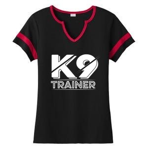 Training Cute Gift Animal Behaviorist Dog Trainer Gift Ladies Halftime Notch Neck Tee