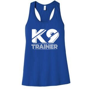 Training Cute Gift Animal Behaviorist Dog Trainer Gift Women's Racerback Tank