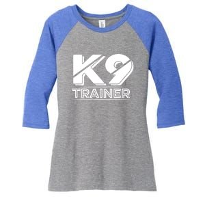 Training Cute Gift Animal Behaviorist Dog Trainer Gift Women's Tri-Blend 3/4-Sleeve Raglan Shirt