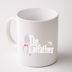 The Catfather Gift Funny Cat Dad Gift Father Of Cats Gift Coffee Mug