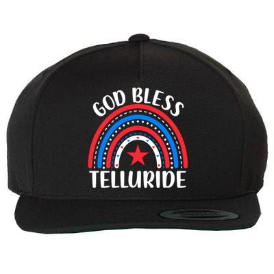 Telluride Colorado Gift I Love Telluride Usa Gift Wool Snapback Cap