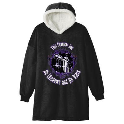 This Chamber Has No Windows And No Doors. Hooded Wearable Blanket