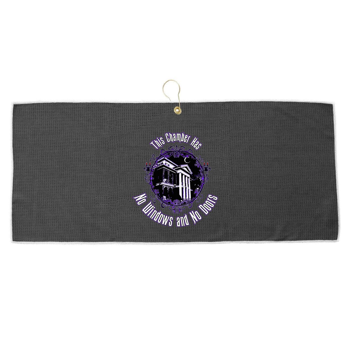 This Chamber Has No Windows And No Doors. Large Microfiber Waffle Golf Towel