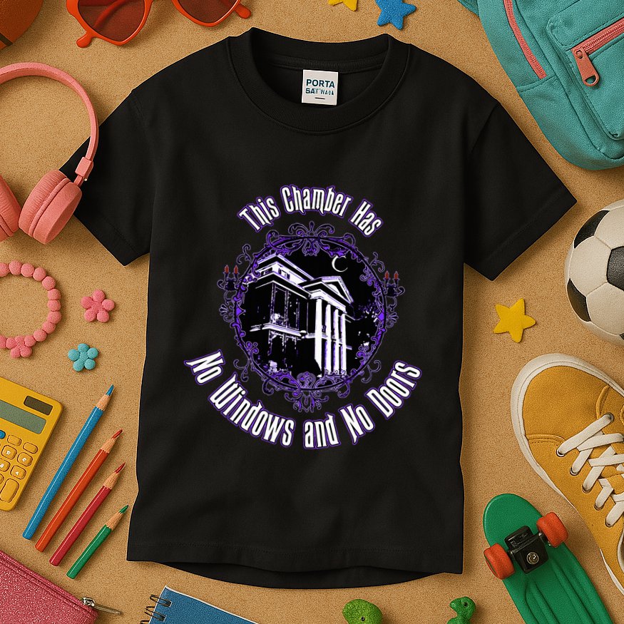 This Chamber Has No Windows And No Doors. Kids T-Shirt