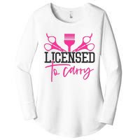 To Carry Hairstylist Cosmetologist Hairdresser Women's Perfect Tri Tunic Long Sleeve Shirt