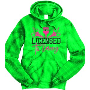 To Carry Hairstylist Cosmetologist Hairdresser Tie Dye Hoodie