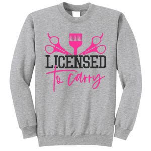 To Carry Hairstylist Cosmetologist Hairdresser Sweatshirt