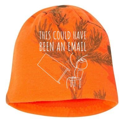 This Could Have Been An Email Funny Virtial Meeting Meme Kati - Camo Knit Beanie