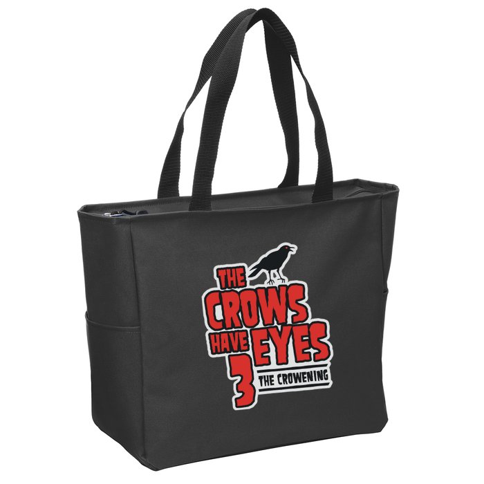 The Crows Have Eyes 3 The Crowening Zip Tote Bag