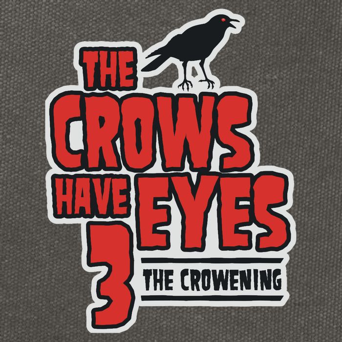 The Crows Have Eyes 3 The Crowening Cotton Canvas Backpack