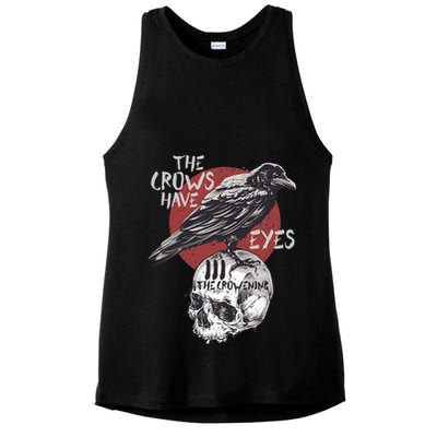 The Crows Have Eyes Iii Ladies PosiCharge Tri-Blend Wicking Tank