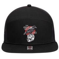 The Crows Have Eyes Iii 7 Panel Mesh Trucker Snapback Hat