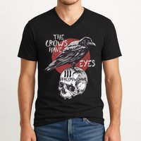The Crows Have Eyes Iii V-Neck T-Shirt