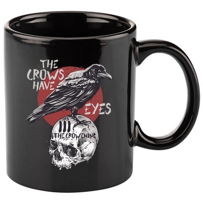 The Crows Have Eyes Iii 11oz C Handle Ceramic Mug