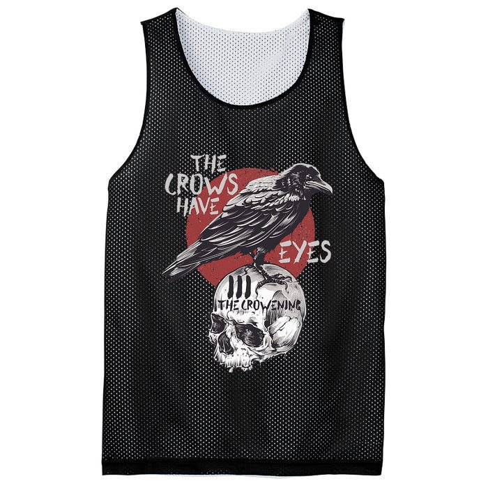 The Crows Have Eyes Iii Mesh Reversible Basketball Jersey Tank
