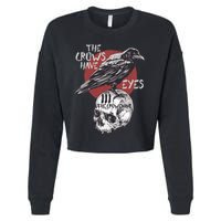 The Crows Have Eyes Iii Cropped Pullover Crew