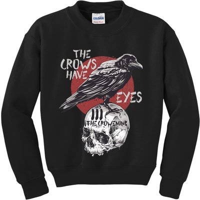 The Crows Have Eyes Iii Kids Sweatshirt