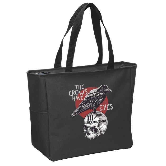 The Crows Have Eyes Iii Zip Tote Bag