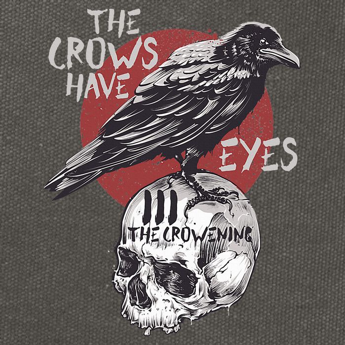 The Crows Have Eyes Iii Cotton Canvas Backpack