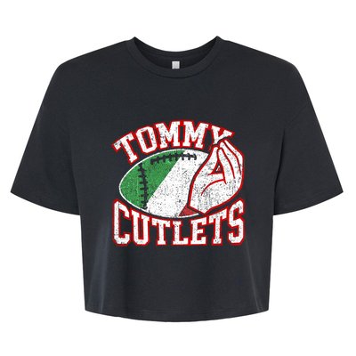 Tommy Cutlets Hand Giant Bella+Canvas Jersey Crop Tee