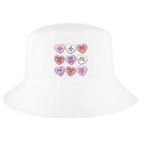 Teach Conversation Hearts School Retro Valentines Day Cool Comfort Performance Bucket Hat
