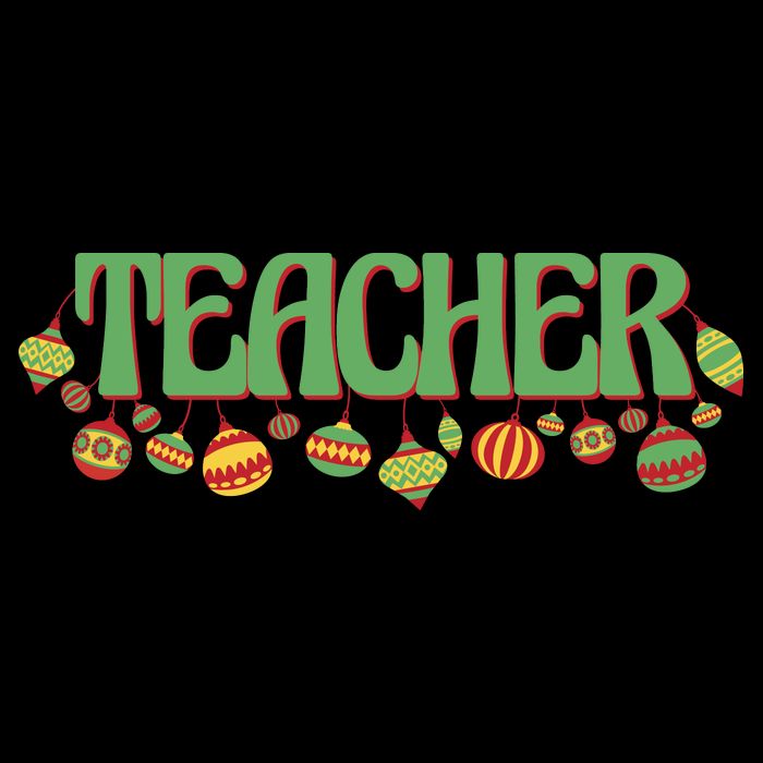 Teacher Christmas Holiday Festive Impact Tech Backpack