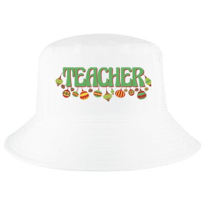 Teacher Christmas Holiday Festive Cool Comfort Performance Bucket Hat