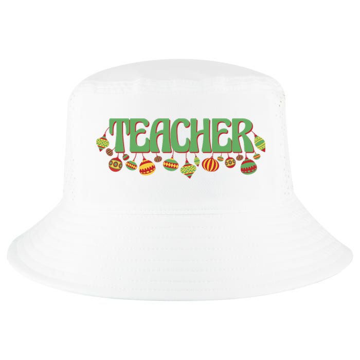 Teacher Christmas Holiday Festive Cool Comfort Performance Bucket Hat