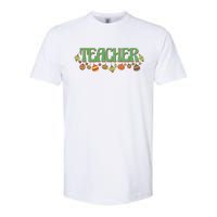 Teacher Christmas Holiday Festive Softstyle CVC T-Shirt