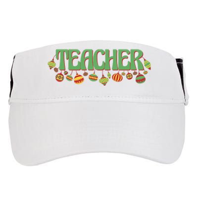 Teacher Christmas Holiday Festive Adult Drive Performance Visor