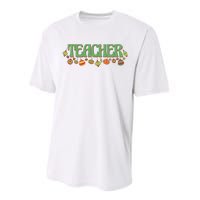 Teacher Christmas Holiday Festive Performance Sprint T-Shirt